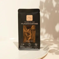 Profi-Pflanzenhaarfarbe SET warmes Nougat-Braun "warm nougat brown"