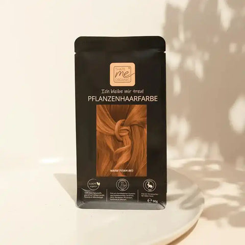 Professional Plant Hair Colour SET Warm Copper Red