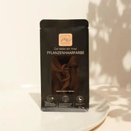 Profi-Pflanzenhaarfarbe SET "warmes Kastanien braun - warm chestnut brown"