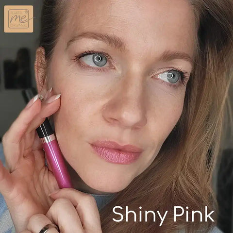 Organic Lip Gloss Shiny Pink + Shiny Nude - Caring, Covering + Cruelty-Free | Natural Cosmetics