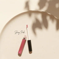 Organic Lip Gloss Shiny Pink + Shiny Nude - Caring, Covering + Cruelty-Free | Natural Cosmetics