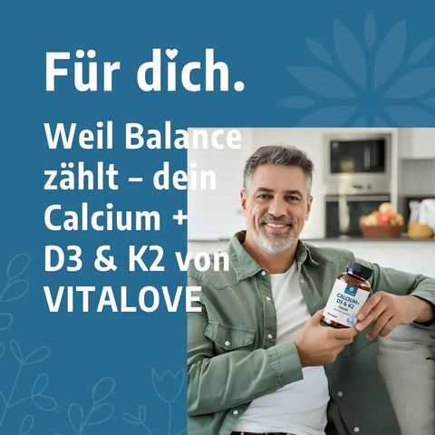 Calcium + D3 & K2 Capsules - 120 Capsules