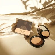 Poudre bio – maquillage matifiant, végétalien + sans produits chimiques pour tout type de peau