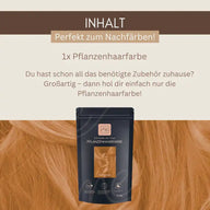 Professional Plant Hair Colour SET "Warm Light Copper Blond - Warm Tizian Blond"