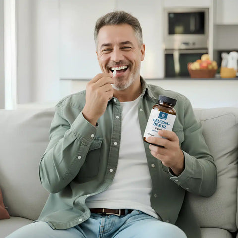 Calcium + D3 & K2 Capsules - 120 Capsules