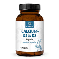 Calcium + D3 & K2 Capsules - 120 Capsules