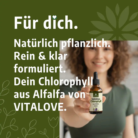 Gocce di clorofilla (naturali da erba medica) – 50 ml
