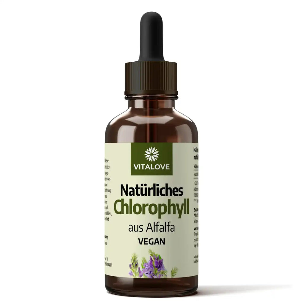 Gocce di clorofilla (naturali da erba medica) – 50 ml