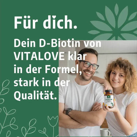 Gélules de Biotine (Vitamine B7) – 180 gélules