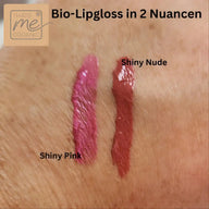 Organic Lip Gloss Shiny Pink + Shiny Nude - Caring, Covering + Cruelty-Free | Natural Cosmetics