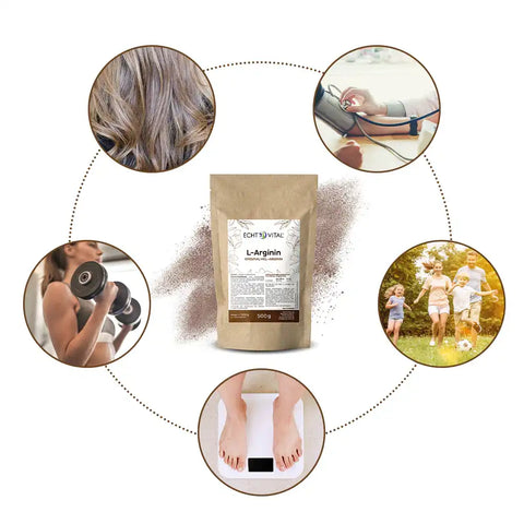 L-Arginine - sachet de 500 g de poudre