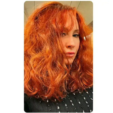 Profi-Pflanzenhaarfarbe SET "warmes Flammen-Rot - warm flame red"