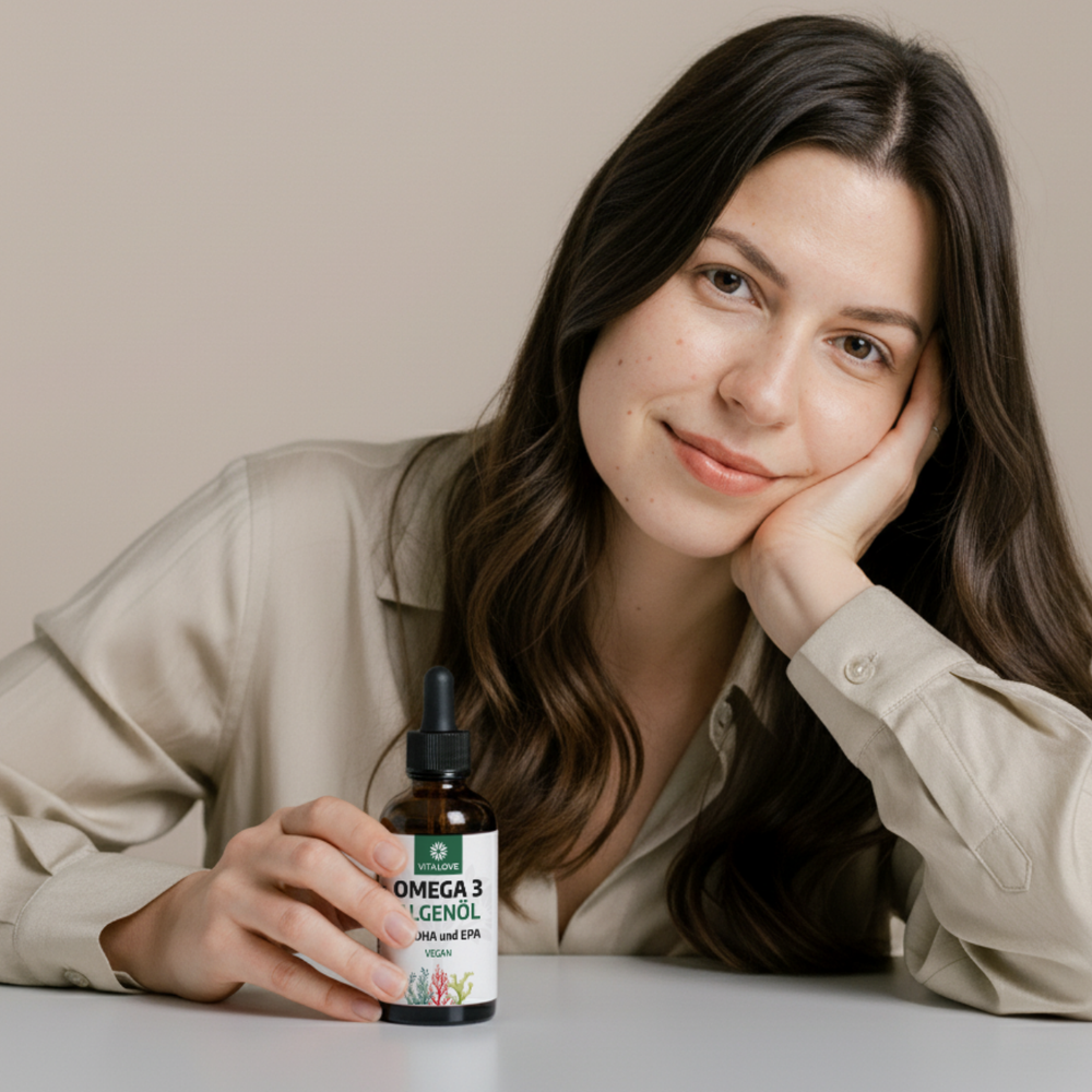 Omega-3 Algae Oil Drops (DHA & EPA) – 30 ml