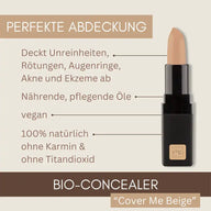 Organic Concealer | Natural, Vegan + Effective - for Flawless Skin in 2 Shades