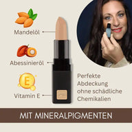 Organic Concealer | Natural, Vegan + Effective - for Flawless Skin in 2 Shades