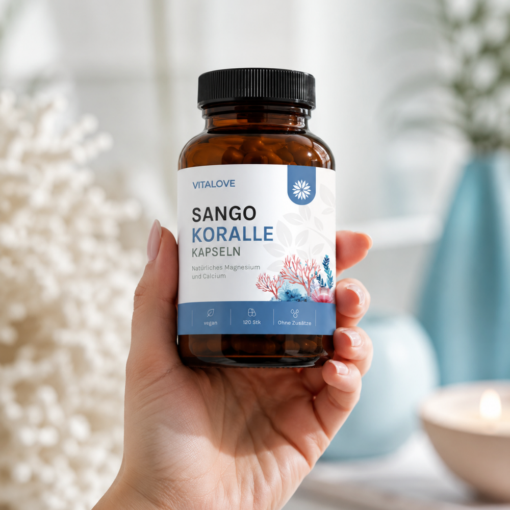 Sango Koralle gélules de calcium et de magnésium – 120 pièces