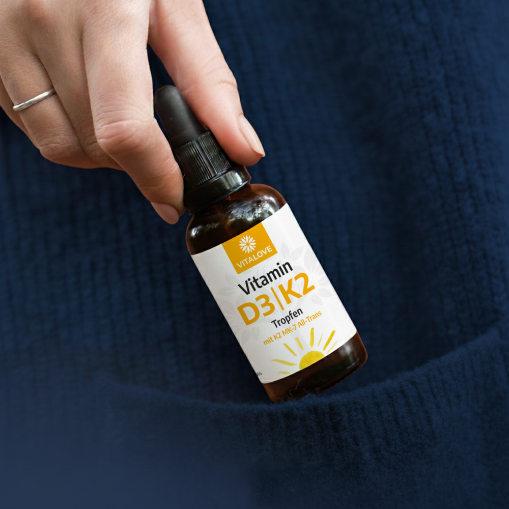 Vitamina D3 K2 gocce con MK7 All-Trans – 50 ml