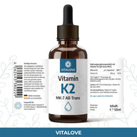 Vitamina K2 in gocce (MK7 all-trans) – 50 ml