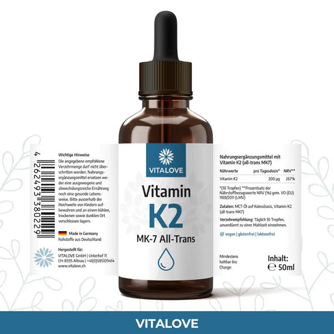 Vitamina K2 in gocce (MK7 all-trans) – 50 ml