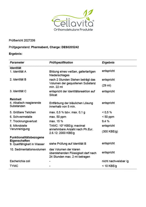 Premium Bentonit Montmorillonit 1kg Pulver im Vorratsbeutel