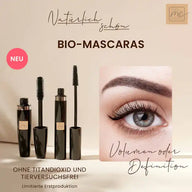 Bio-Mascara "Mega Volume Mascara" für extra voluminöse Wimpern | Wimperntusche | Naturkosmetik