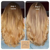 Tinta vegetale professionale biondo chiaro freddo "cool light blond in 2-Steps" 2x 90g ricariche