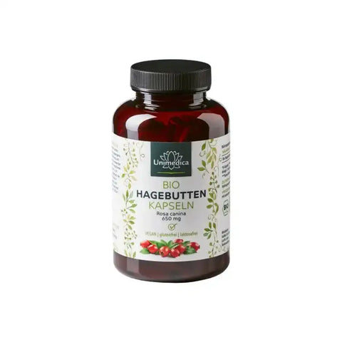Bio Hagebutten - 650 mg - 150 Kapseln - VITALOVE - Naturprodukte